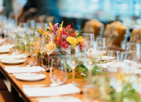 Event celebration with our catering service